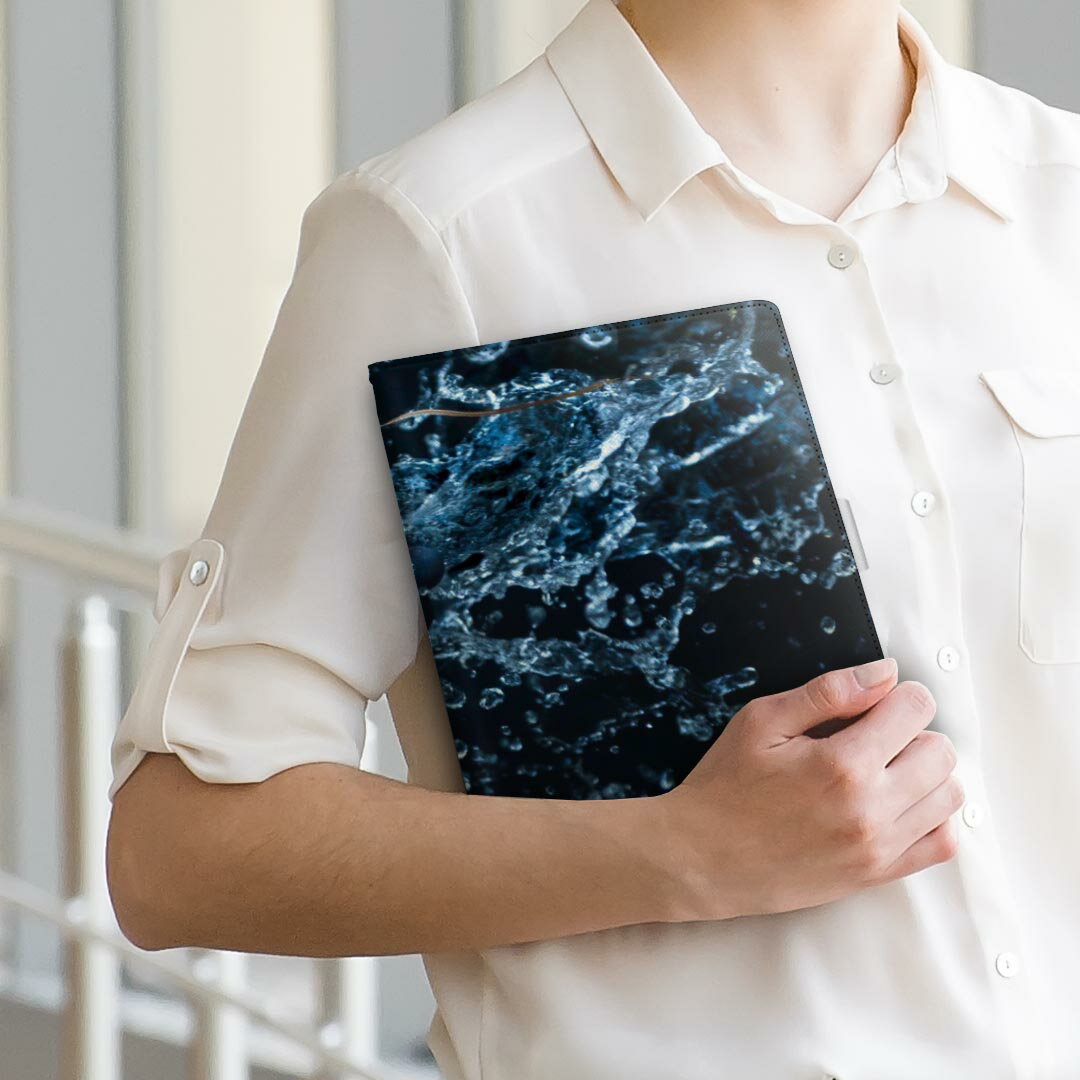 dtab Compact d-42A Lenovo docomo ドコモ Sサイズ 手帳型 タブレットケース カバー 全機種対応有り レザー フリップ ダイアリー 二つ折り 革 023379 ぶどう　フルーツ　果物