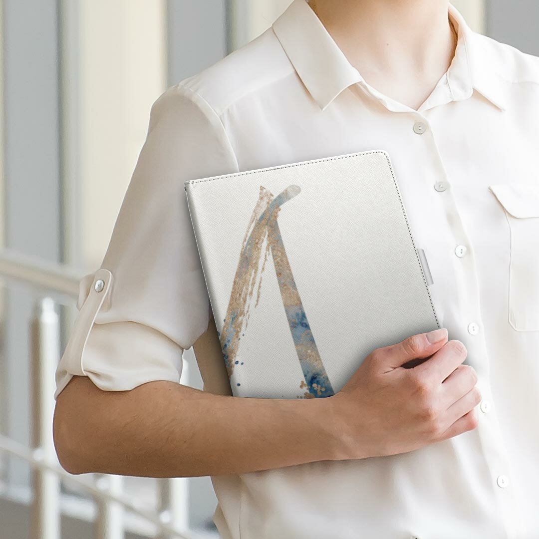 dtab Compact d-42A Lenovo docomo ドコモ Sサイズ 手帳型 タブレットケース カバー 全機種対応有り レザー フリップ ダイアリー 二つ折り 革 019628 フォント 文字 m アルファベット