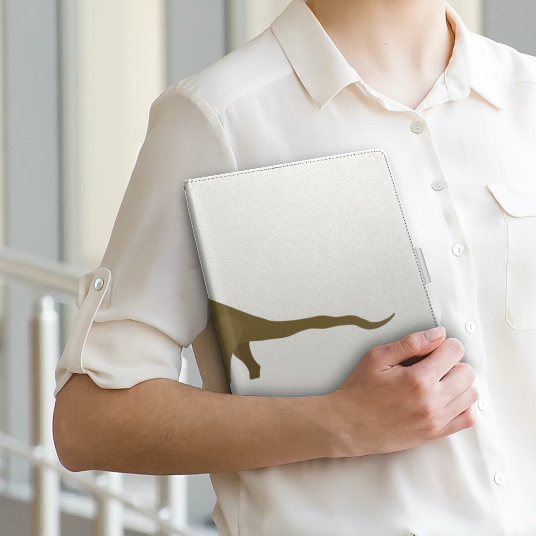 dtab d-41A d41a 対応 手帳型 タブレットケース タブレットカバー カバー レザー ケース 手帳タイプ フリップ ダイアリー 二つ折り 直接貼り付けタイプ 019787 恐竜 恐竜 Euhelopus エウヘロプス