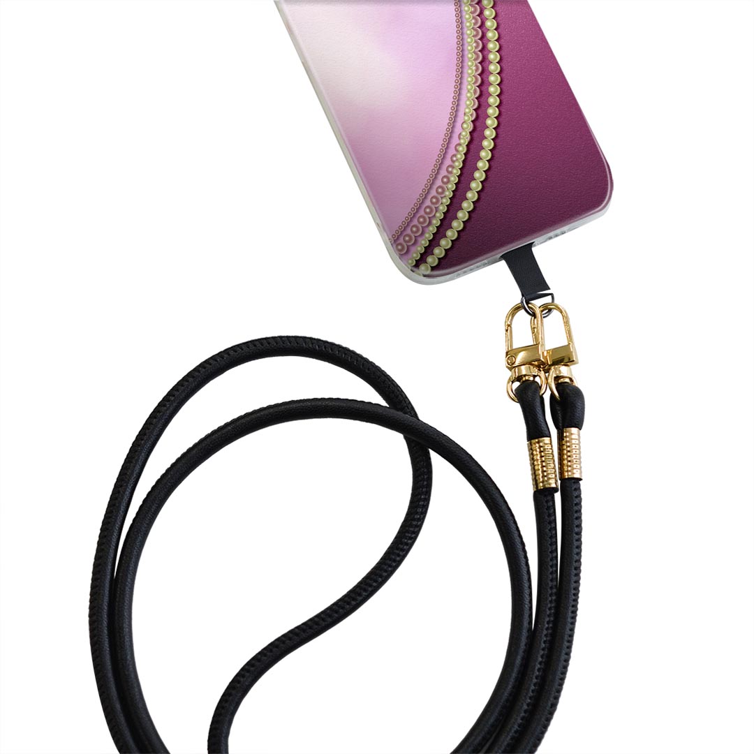 Galaxy A20 SC-02M ギャラクシー sc02m 専用 ショルダーケース ソフトケース スマホカバー 落下防止 スマホケース 斜めかけ 縄掛けケース 耐衝撃 tpu 001543 真珠　ピンク