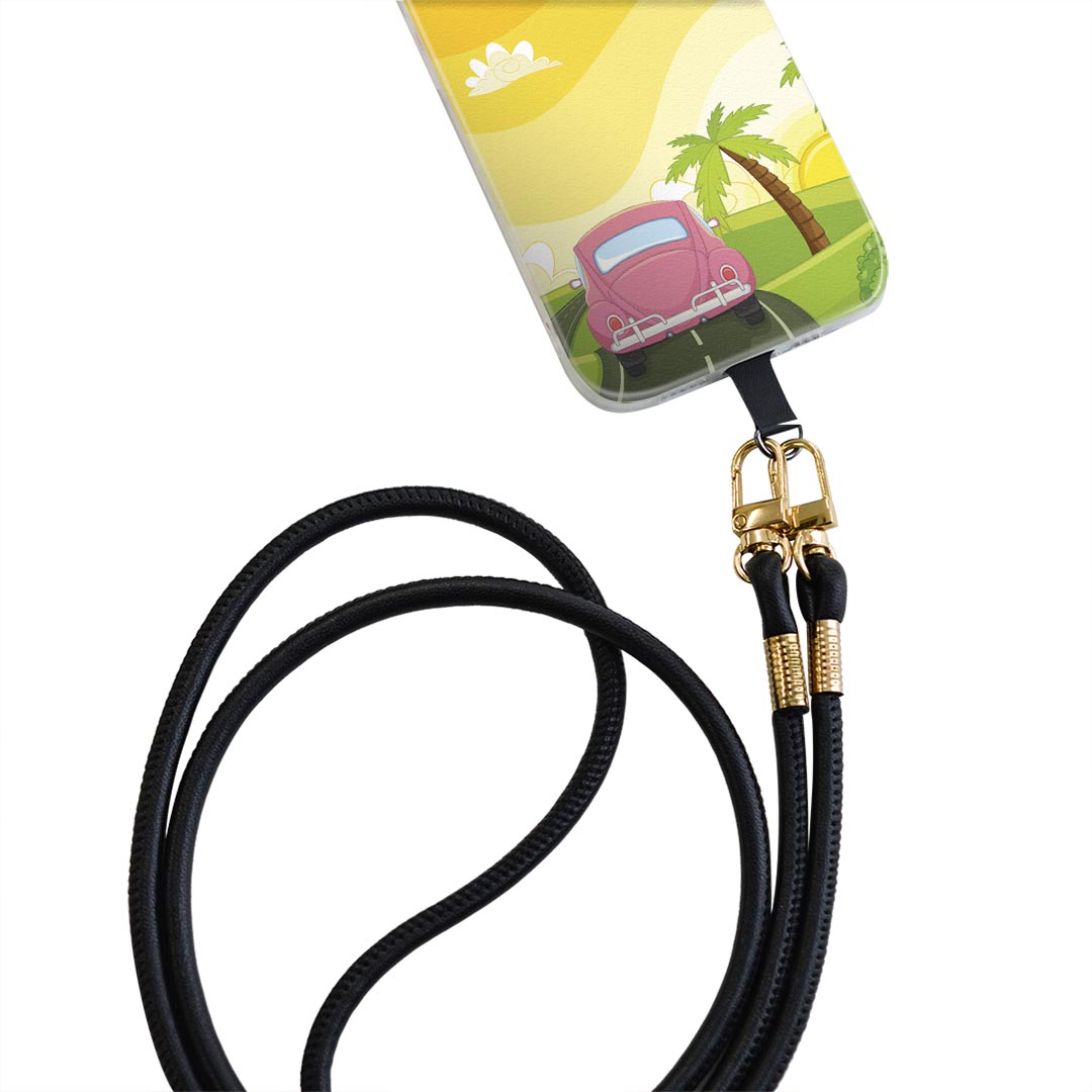 SO-04H Xperia X Performance エクスペリア X so04h 専用 ショルダーケース ソフトケース スマホカバー 落下防止 スマホケース 斜めかけ 縄掛けケース 耐衝撃 tpu 002495 景色　風景　イラスト