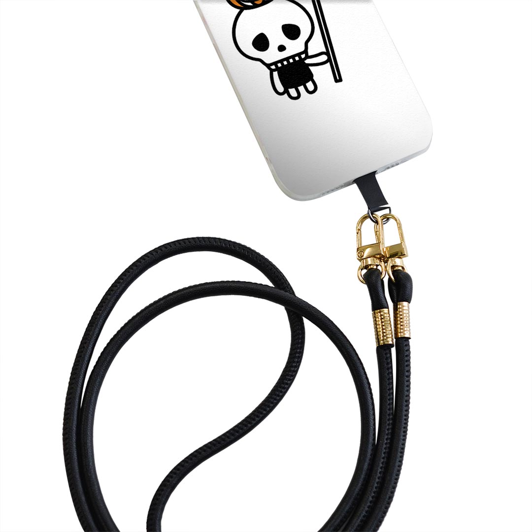 Xperia Ace SO-02L エクスペリア エース so02l 専用 ショルダーケース ソフトケース スマホカバー 落下防止 スマホケース 斜めかけ 縄掛けケース 耐衝撃 tpu 003309 ハロウィン　キャラクター