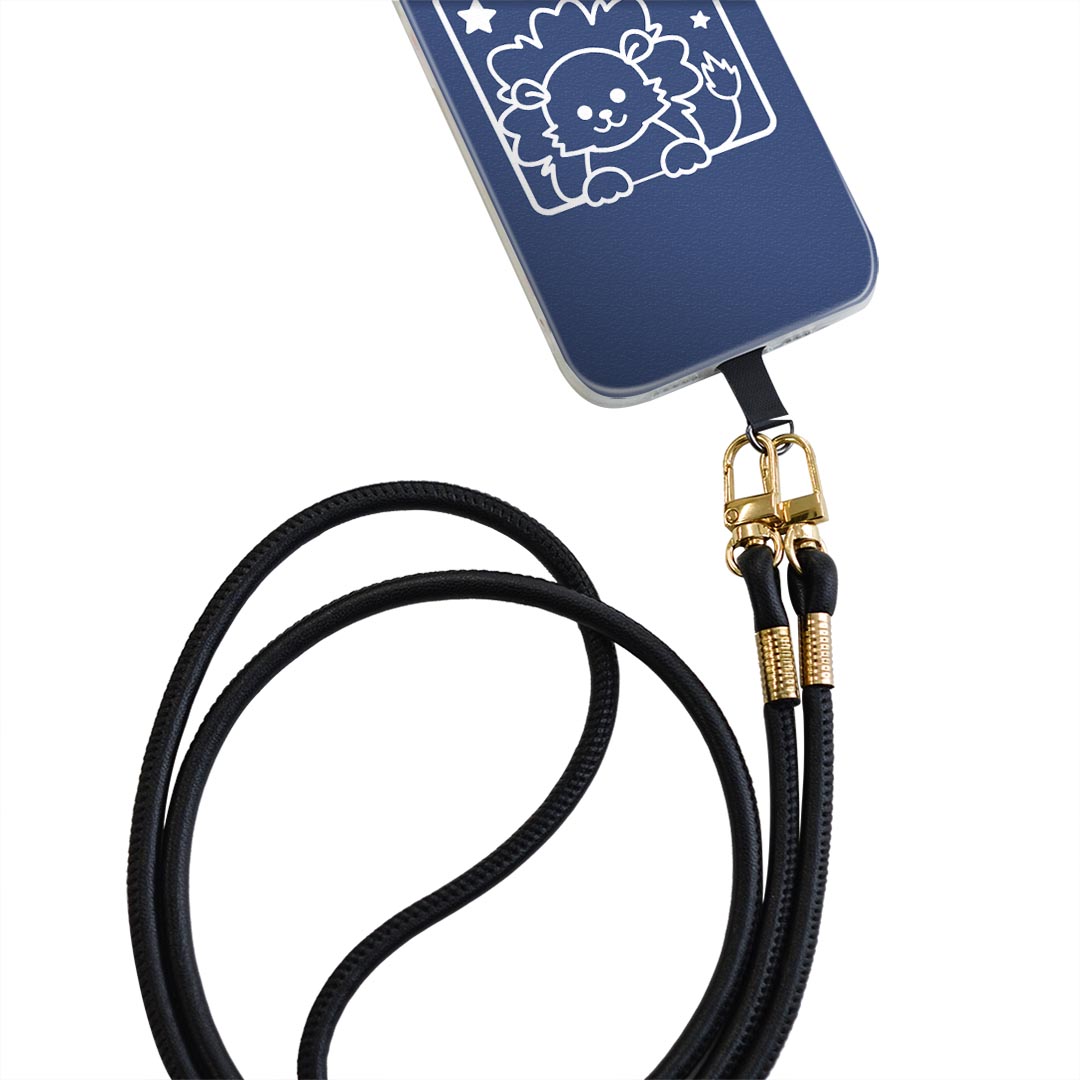 iPhone14pro 6.1インチ 専用 各キャリア iPhone14 Pro プロ 共通対応 ショルダーケース ソフトケース スマホカバー 落下防止 スマホケース 斜めかけ 縄掛けケース 耐衝撃 tpu 003360 アニマル 星座　イラスト　キャラクター