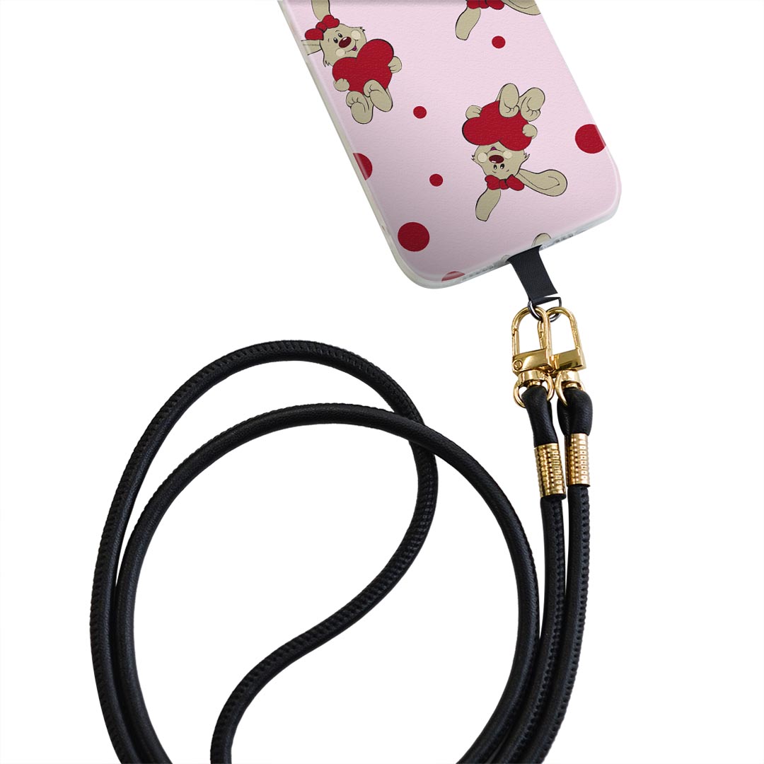 Galaxy A20 SC-02M ギャラクシー sc02m 専用 ショルダーケース ソフトケース スマホカバー 落下防止 スマホケース 斜めかけ 縄掛けケース 耐衝撃 tpu 003738 うさぎ　動物　キャラクター