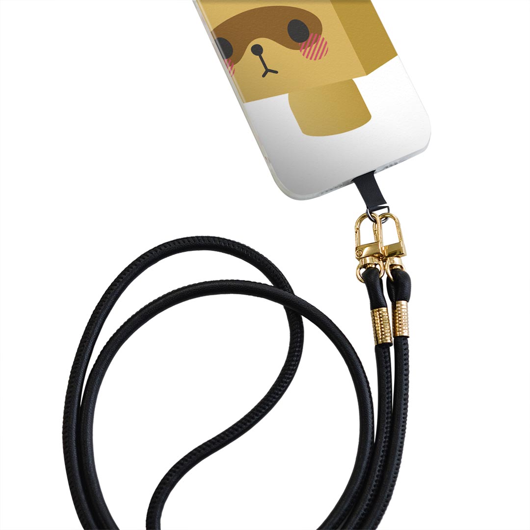 iPhone11Pro 5.8インチ iphone11 pro 専用 ショルダーケース ソフトケース スマホカバー 落下防止 スマホケース 斜めかけ 縄掛けケース 耐衝撃 tpu 007137 たぬき　キャラクター