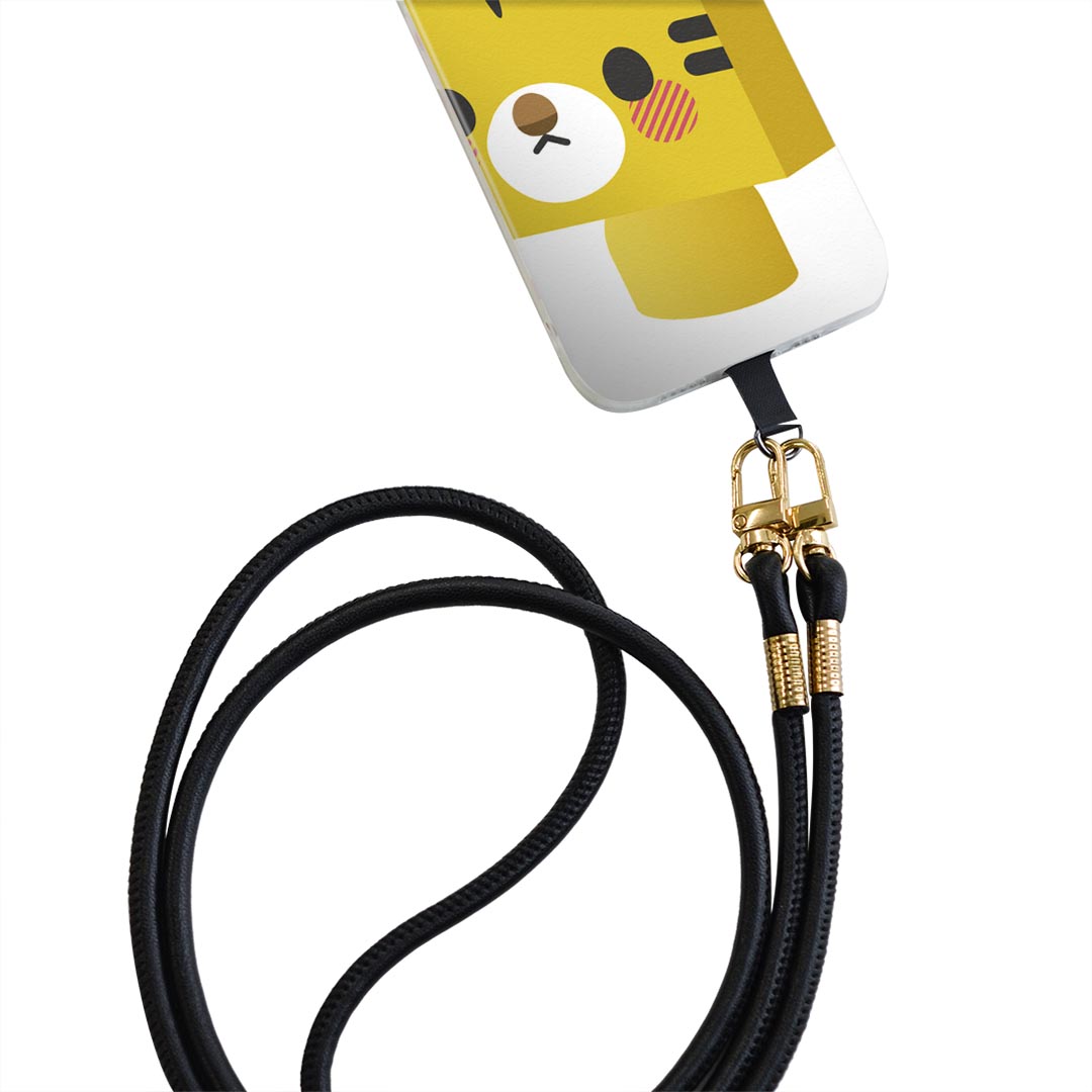 iPhone14pro 6.1インチ 専用 各キャリア iPhone14 Pro プロ 共通対応 ショルダーケース ソフトケース スマホカバー 落下防止 スマホケース 斜めかけ 縄掛けケース 耐衝撃 tpu 007146 虎　キャラクター