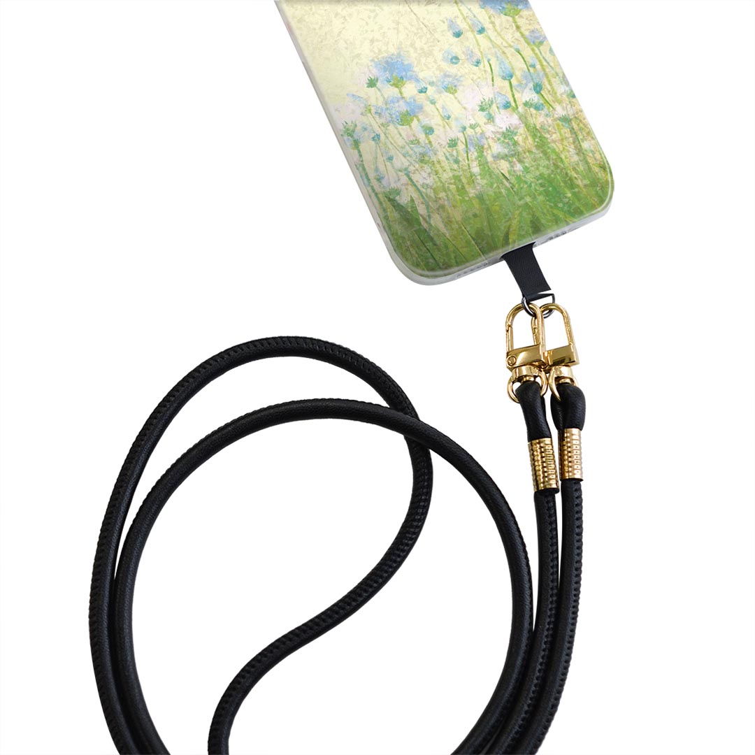 Xperia Ace SO-02L エクスペリア エース so02l 専用 ショルダーケース ソフトケース スマホカバー 落下防止 スマホケース 斜めかけ 縄掛けケース 耐衝撃 tpu 008052 花　　水色　レトロ　水彩