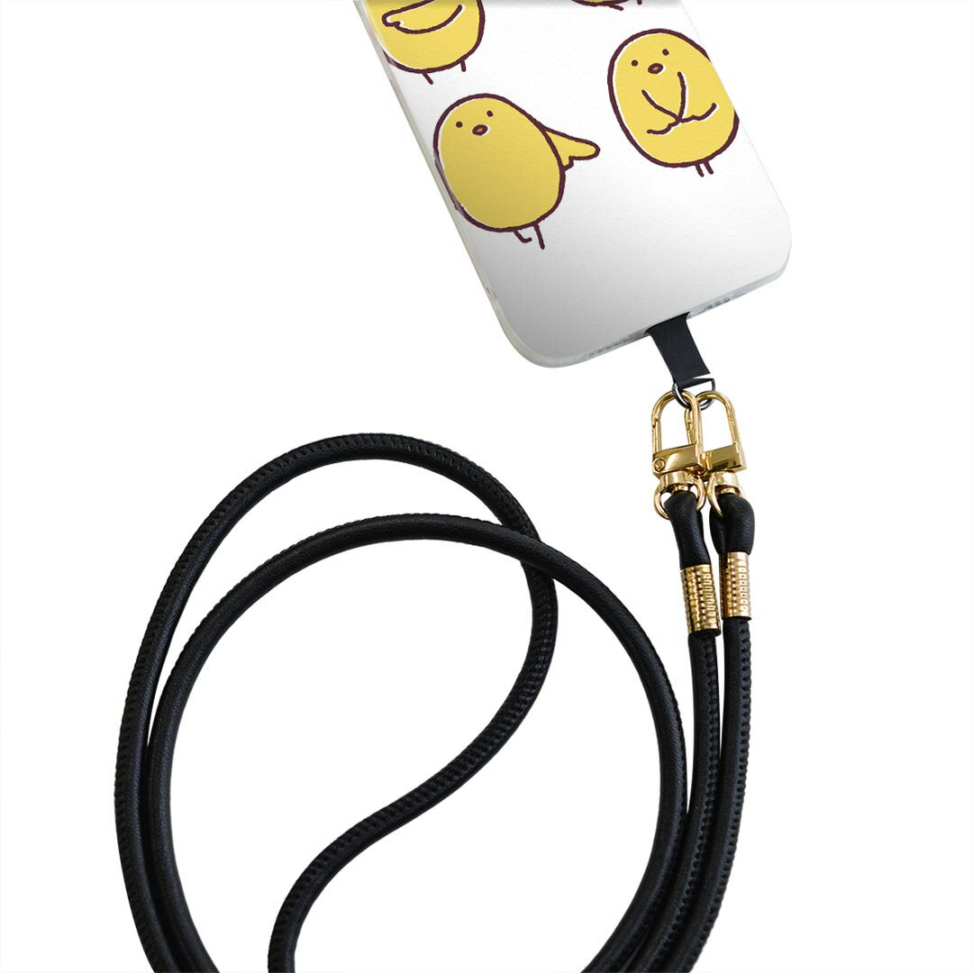 iPhone14pro 6.1インチ 専用 各キャリア iPhone14 Pro プロ 共通対応 ショルダーケース ソフトケース スマホカバー 落下防止 スマホケース 斜めかけ 縄掛けケース 耐衝撃 tpu 009450 動物　鳥　キャラクター