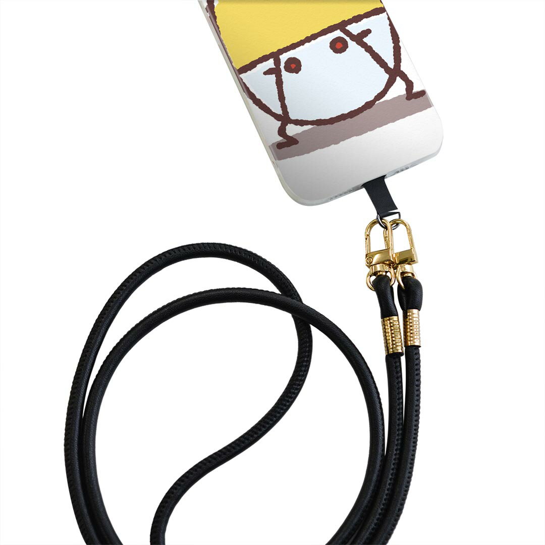 Xperia Ace SO-02L エクスペリア エース so02l 専用 ショルダーケース ソフトケース スマホカバー 落下防止 スマホケース 斜めかけ 縄掛けケース 耐衝撃 tpu 009555 鳥　ひよこ　キャラクター