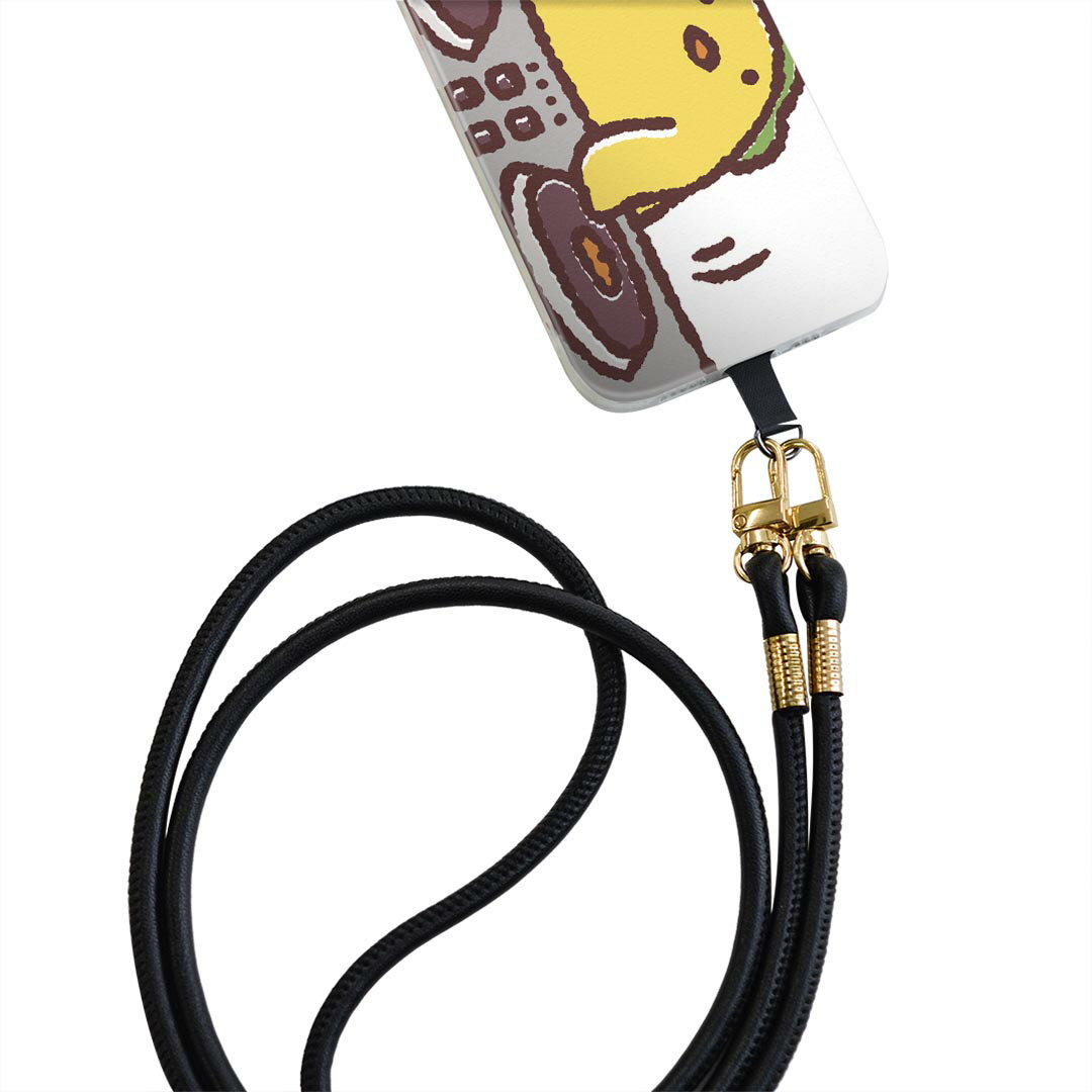 Xperia Ace SO-02L エクスペリア エース so02l 専用 ショルダーケース ソフトケース スマホカバー 落下防止 スマホケース 斜めかけ 縄掛けケース 耐衝撃 tpu 009561 鳥　ひよこ　キャラクター