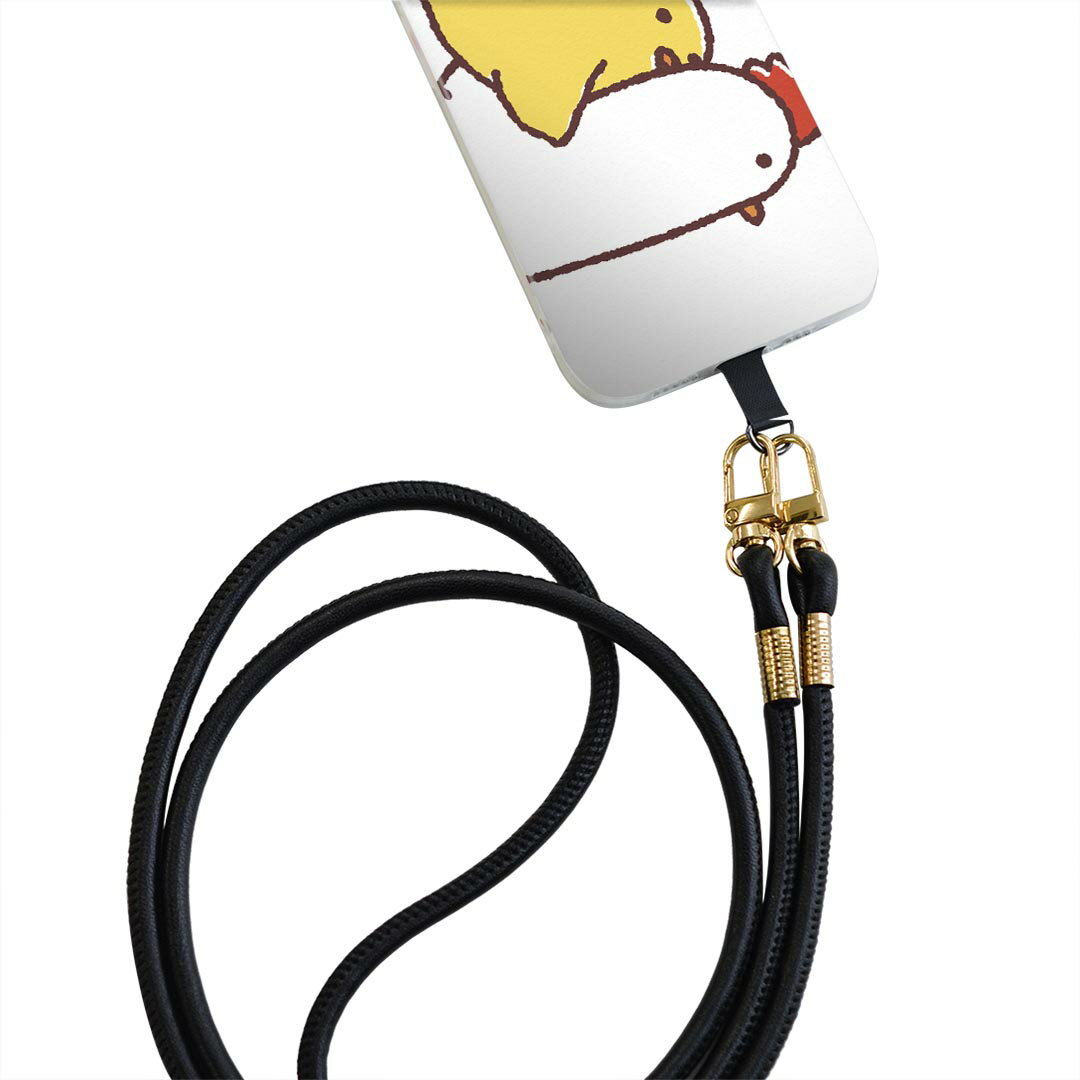 Galaxy A20 SC-02M ギャラクシー sc02m 専用 ショルダーケース ソフトケース スマホカバー 落下防止 スマホケース 斜めかけ 縄掛けケース 耐衝撃 tpu 009562 鳥　ひよこ　キャラクター