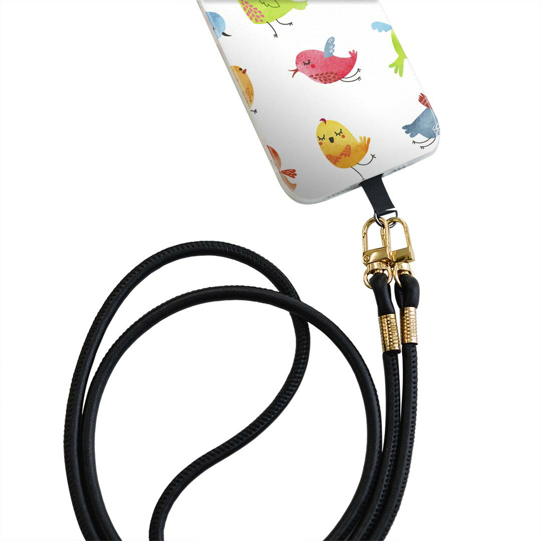 iPhone11Pro 5.8インチ iphone11 pro 専用 ショルダーケース ソフトケース スマホカバー 落下防止 スマホケース 斜めかけ 縄掛けケース 耐衝撃 tpu 009630 鳥　キャラクター　動物