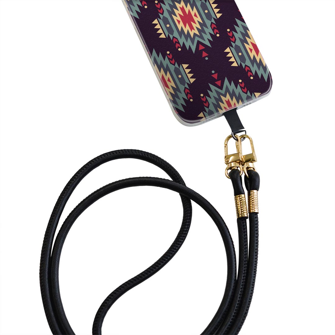 SO-04H Xperia X Performance エクスペリア X so04h 専用 ショルダーケース ソフトケース スマホカバー 落下防止 スマホケース 斜めかけ 縄掛けケース 耐衝撃 tpu 010226 アジアン　模様　青