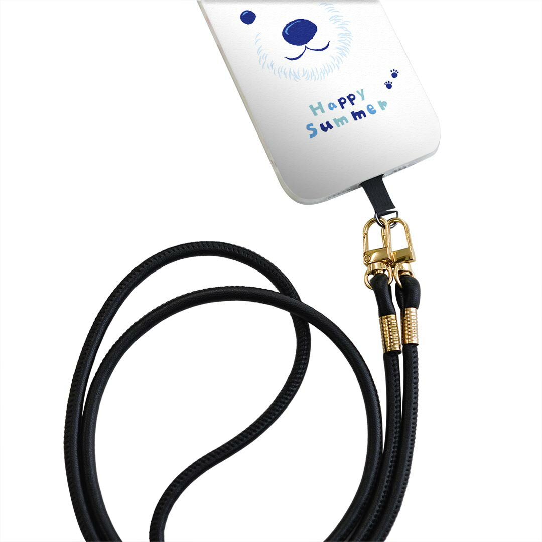 iPhone14pro 6.1インチ 専用 各キャリア iPhone14 Pro プロ 共通対応 ショルダーケース ソフトケース スマホカバー 落下防止 スマホケース 斜めかけ 縄掛けケース 耐衝撃 tpu 014627 クマ　動物　アニマル(2.0)