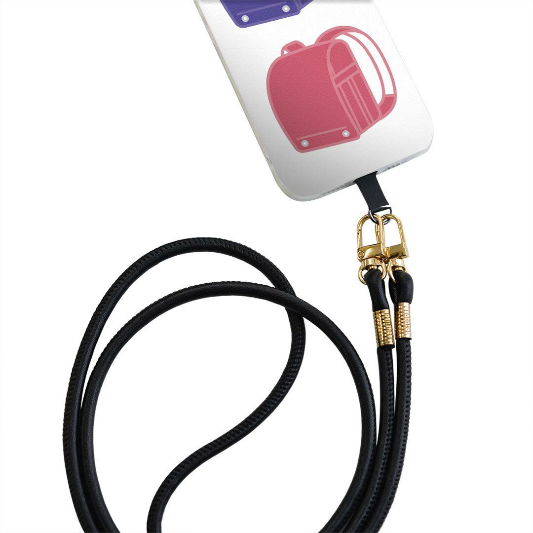 Xperia Ace SO-02L エクスペリア エース so02l 専用 ショルダーケース ソフトケース スマホカバー 落下防止 スマホケース 斜めかけ 縄掛けケース 耐衝撃 tpu 015342 ランドセル 入学式 カラフル