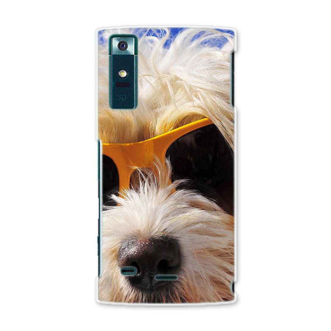 Rakuten - URBANOV02 アルバーノ urbanov02 au エーユー スマホ カバー ケース スマホケース スマホカバー PC ハードケース 写真　動物　犬 写真・風景 アニマル 006384