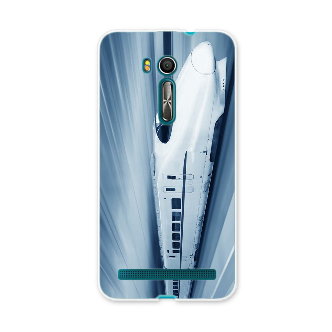 ZenFone Go ZB551KL ASUS zb551kl simfree SIMフリー スマホ カバー スマホケース スマホカバー PC ハードケース 新幹線 ユニーク 000868