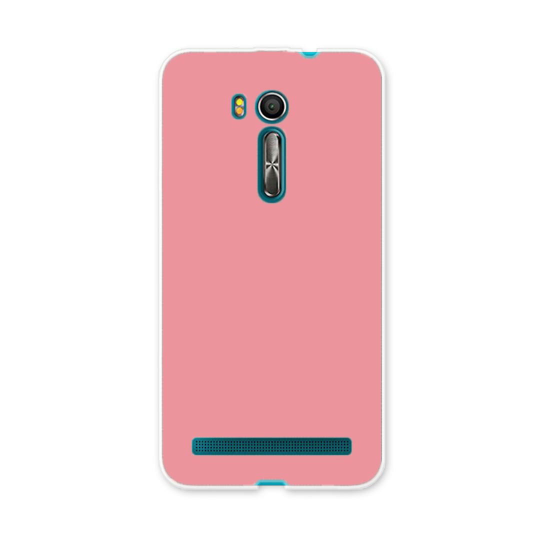 ZenFone Go ZB551KL ASUS zb551kl simfree SIMフリー スマホ カバー スマホケース スマホカバー PC ハードケース シンプル　無地　ピンク その他 008953