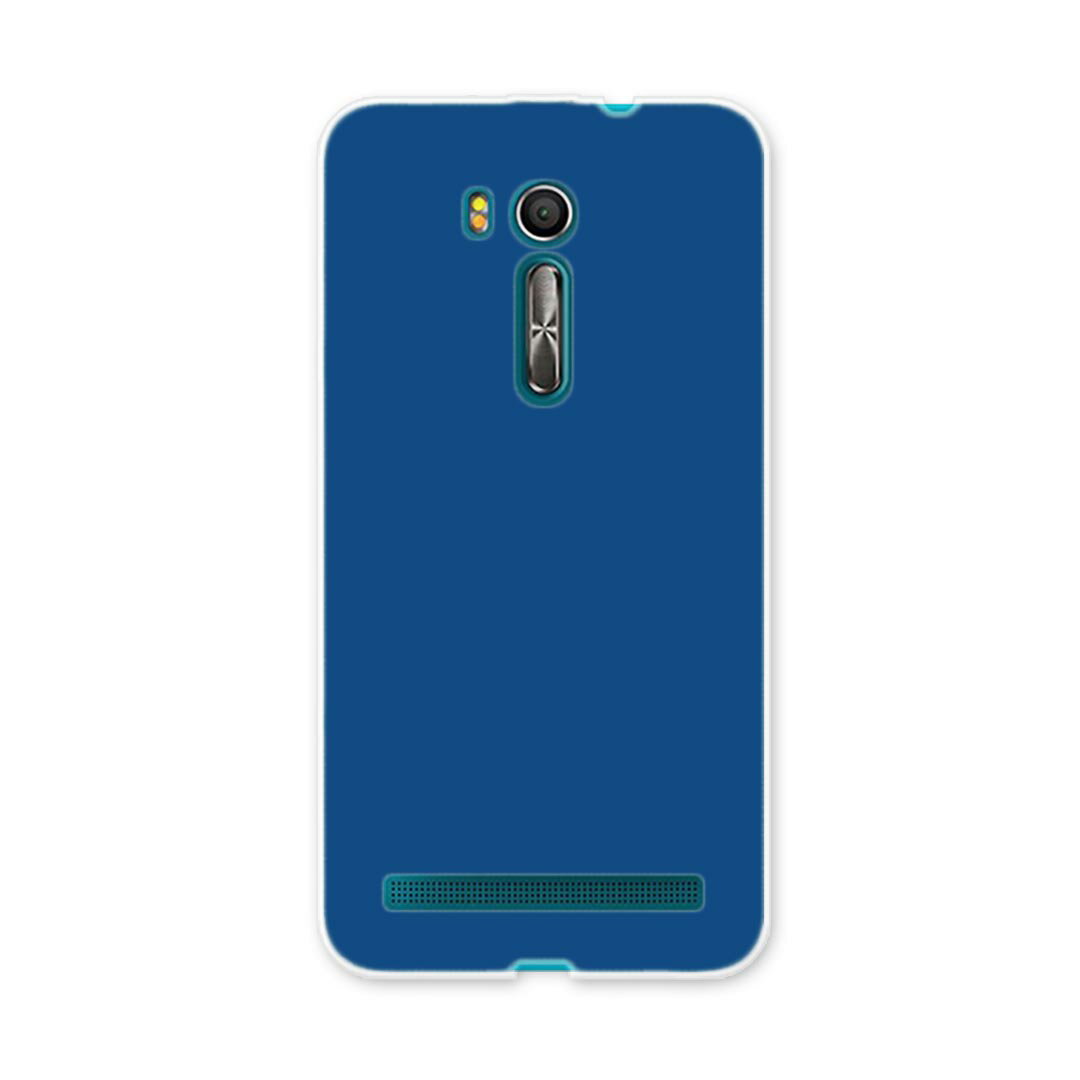ZenFone Go ZB551KL ASUS zb551kl simfree SIMフリー スマホ カバー スマホケース スマホカバー PC ハードケース シンプル　無地　青 その他 008980
