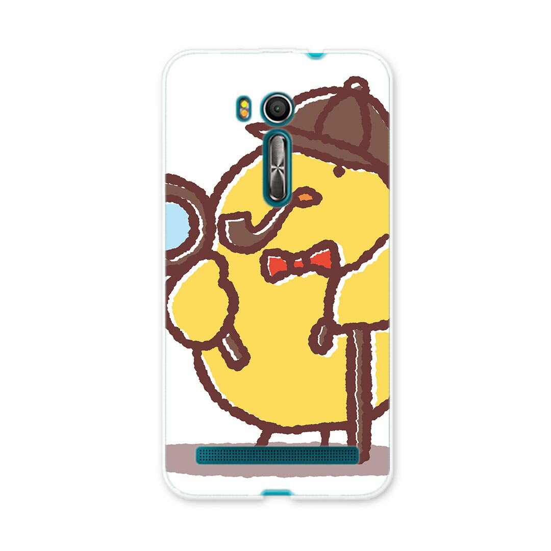 ZenFone Go ZB551KL ASUS zb551kl simfree SIMフリー スマホ カバー スマホケース スマホカバー PC ハードケース 鳥　ひよこ　キャラクター 009560(2.0)