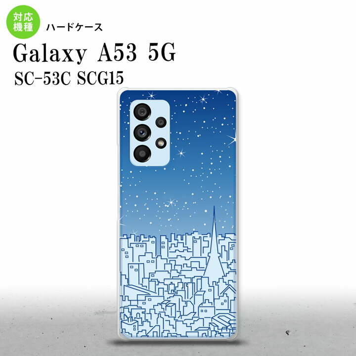 SC-53C SCG015 Galaxy A53 5G X}zP[X wʃP[X n[hP[X r  Y fB[X nk-a53-1085