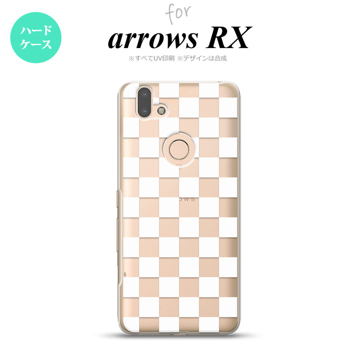 arrows RX ケース ハードケース スクエア 白 nk-arrx-034