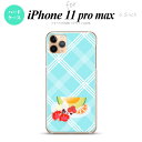 iPhone11ProMax iPhone11pro max スマホケース ハードケース フルーツ カクテル 青 メンズ レディース nk-i11pm-657(2)