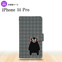 iPhone14 Pro iPhone14 Pro 蒠^X}zP[X Jo[ ܃ `FbN O[ nk-004s-i14p-drkm19