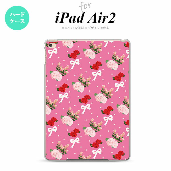 【メール便 送料無料】 iPad Air2 ケース タブレットケース アイパッド エアー2 カバー エアー 2 iPad Air 2 ケース カバー アイパッド エアー 2 花柄・バラ（I） ピンク nk-ipadair2-262【メール便で送料無料】