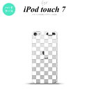 iPod touch 第7世代 ケース 第6世代 ハードケース スクエア 白 nk-ipod7-034