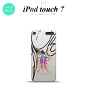 iPod touch 第7世代 ケース 第6世代 ハードケース ピンスト 線 ピンク ブルー nk-ipod7-1231
