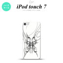 iPod touch 第7世代 ケース 第6世代 ハードケース ピンスト 白 黒 nk-ipod7-1248