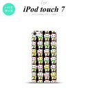 iPod touch 第7世代 ケース 第6世代 ハードケース 招き猫 黒 nk-ipod7-151