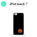 iPod touch 第7世代 ケース 第6世代 ハードケース ハロウィン カボチャポイント 黒 nk-ipod7-412