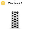 iPod touch 第7世代 ケース 第6世代 ソフトケース ハート A 黒 nk-ipod7-tp015