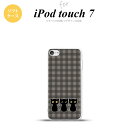 iPod touch 第7世代 ケース 第6世代 ソフトケース 猫 イラスト グレー nk-ipod7-tp1136