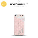 iPod touch 第7世代 ケース 第6世代 ソフトケース パズル 薄ピンク +アルファベット nk-ipod7-tp1211i