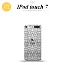 iPod touch 第7世代 ケース 第6世代 ソフトケース パズル 透明 黒 nk-ipod7-tp1214