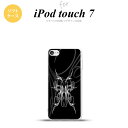 iPod touch 第7世代 ケース 第6世代 ソフトケース ピンスト 黒 白 nk-ipod7-tp1243