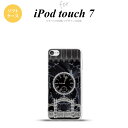 iPod touch 第7世代 ケース 第6世代 ソフトケース 時計 妖精 黒 白 nk-ipod7-tp1258