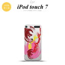 iPod touch 第7世代 ケース 第6世代 ソフトケース アート クリア ピンク nk-ipod7-tp1266