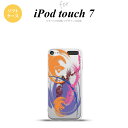 iPod touch 第7世代 ケース 第6世代 ソフトケース アート クリア 紫 nk-ipod7-tp1268