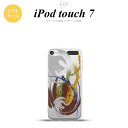iPod touch 第7世代 ケース 第6世代 ソフトケース アート クリア 茶 nk-ipod7-tp1270