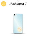 iPod touch 第7世代 ケース 第6世代 ソフトケース 和柄 サクラ 青 nk-ipod7-tp1275