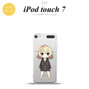 iPod touch 第7世代 ケース 第6世代 ソフトケース 女の子 C クリア nk-ipod7-tp1334