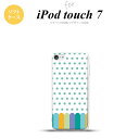 iPod touch 第7世代 ケース 第6世代 ソフトケース クレヨン 緑 nk-ipod7-tp1434