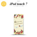 iPod touch 第7世代 ケース 第6世代 ソフトケース 鳥 バラ 黄 nk-ipod7-tp1441