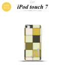 iPod touch 第7世代 ケース 第6世代 ソフトケース パッチワーク ミックスA 黄 +アルファベット nk-ipod7-tp1671i