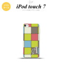 iPod touch 第7世代 ケース 第6世代 ソフトケース パッチワーク ミックスG 緑 +アルファベット nk-ipod7-tp1677i