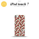 iPod touch 第7世代 ケース 第6世代 ソフトケース つばき ベージュ +アルファベット nk-ipod7-tp1701i